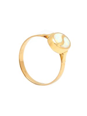 Zlatý prsteň ENYS s opálom