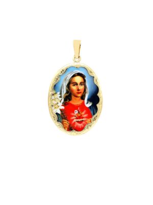 Stredný medailón Nepoškvrnené Srdce Panny Márie